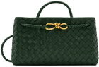 Bottega Veneta Green Small East/West Andiamo Bag