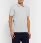 Brunello Cucinelli - Slim-Fit Cotton-Piqué Polo Shirt - Gray
