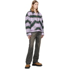 We11done Purple Check Pattern Jacket