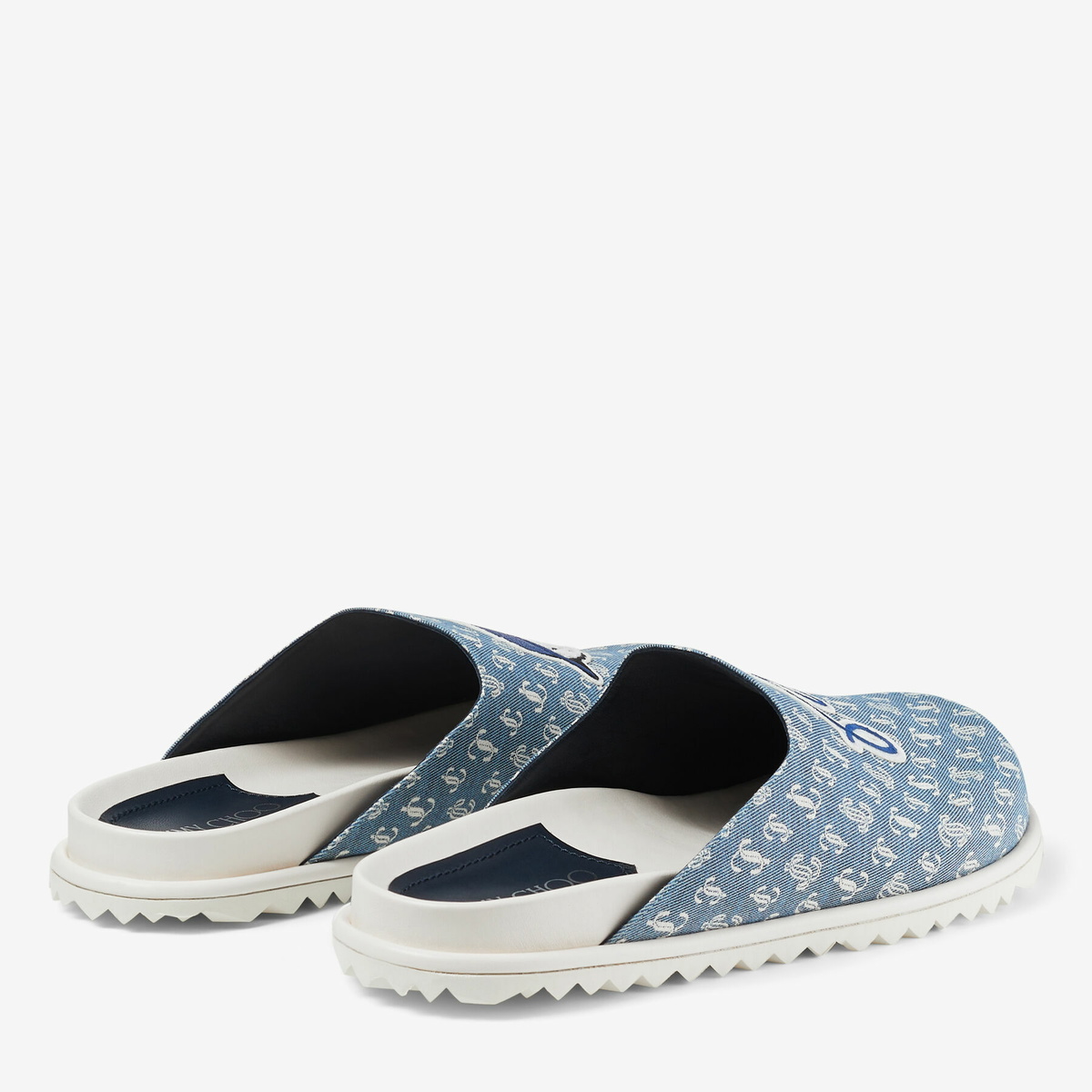 Jimmy Choo Jimmy Choo / Malbon Monogram Mule/M Slide