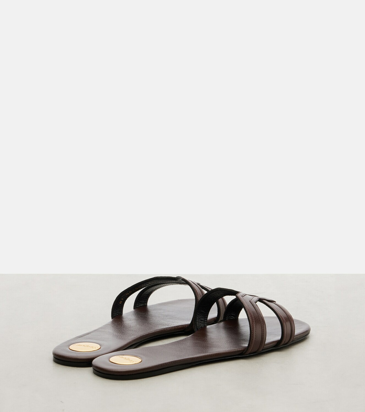 Saint Laurent Mabrouka leather sandals