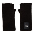 Y-3 Black Logo Gloves