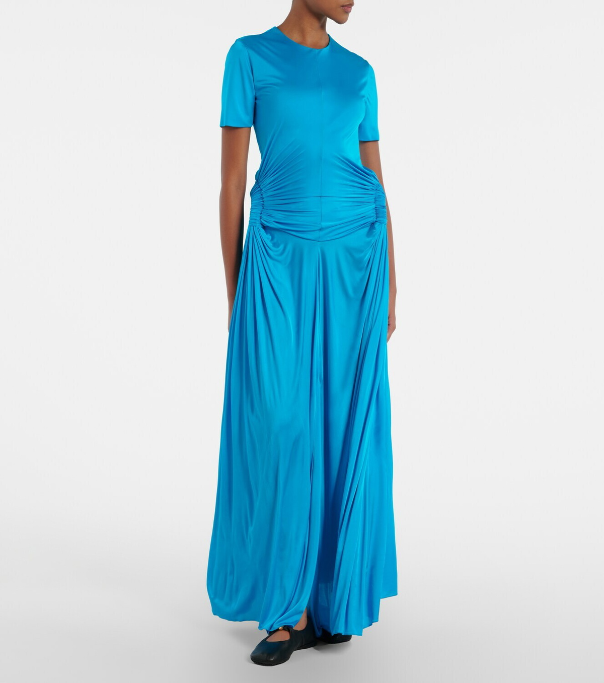 Loewe Cutout draped maxi dress