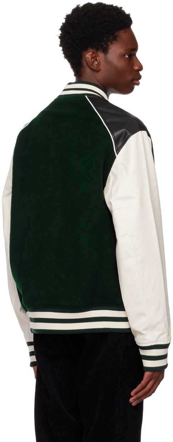 Axel Arigato Green Ivy Varsity Bomber Jacket Axel Arigato