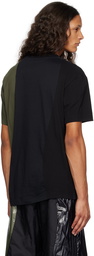 Moncler Genius Moncler x adidas Originals Black & Green T-Shirt