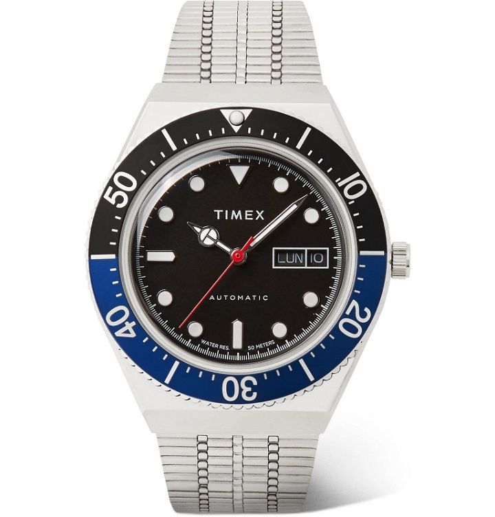 Photo: Timex - M79 Automatic 40mm Stainless Steel Watch - Black
