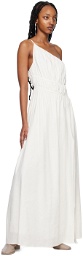 CAMILLA AND MARC Off-White Sevilla Asymmetric Maxi Dress