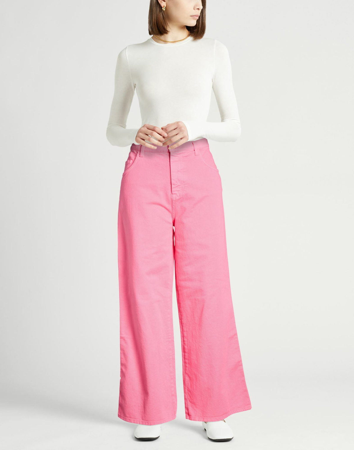 Jucca Womens Jeans Fuchsia