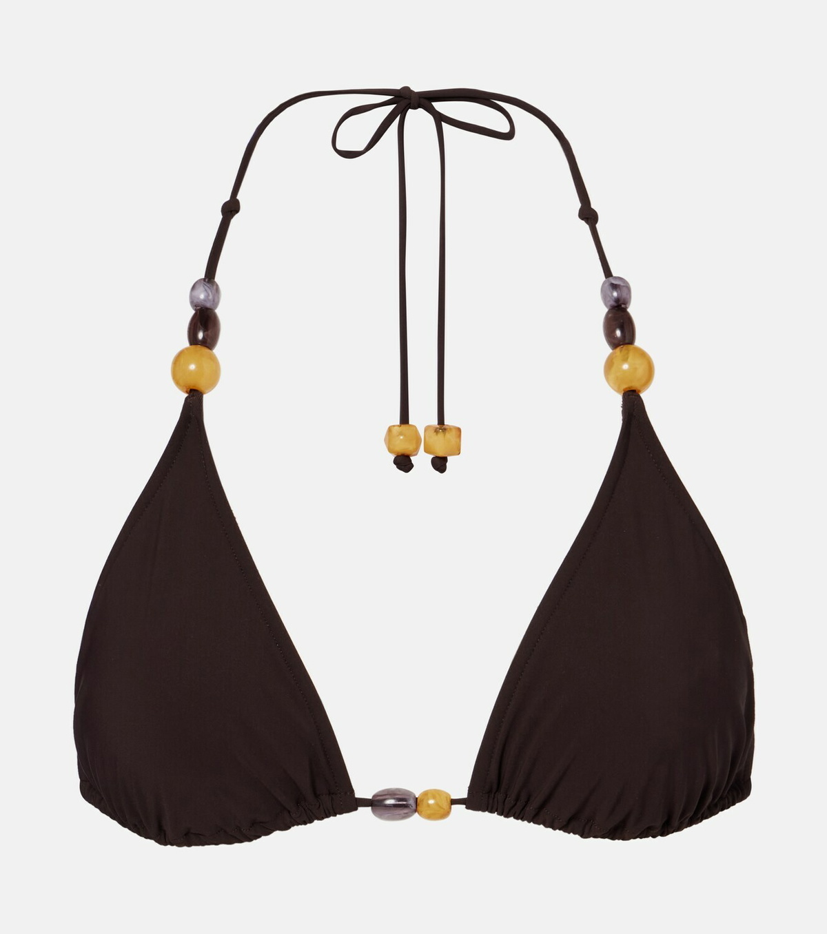 Tory Burch Beaded bikini top