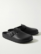 BIRKENSTOCK - Boston Leather Clogs - Black