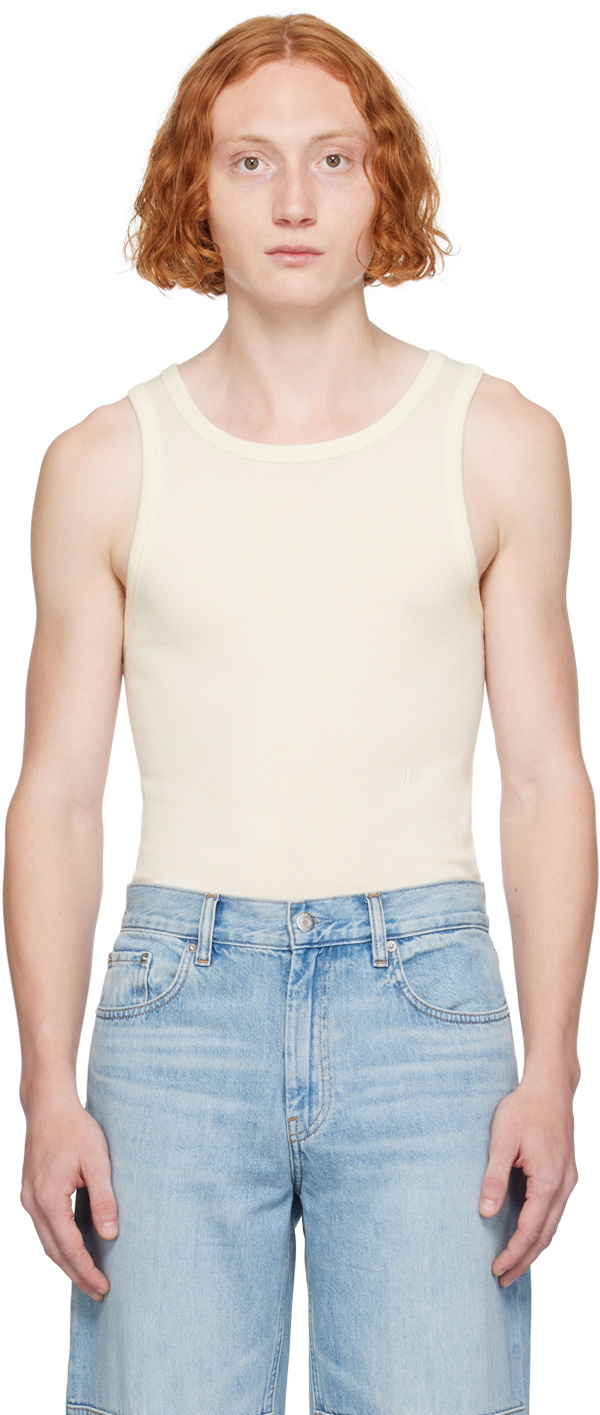 Helmut Lang White Core store Cutout Tank