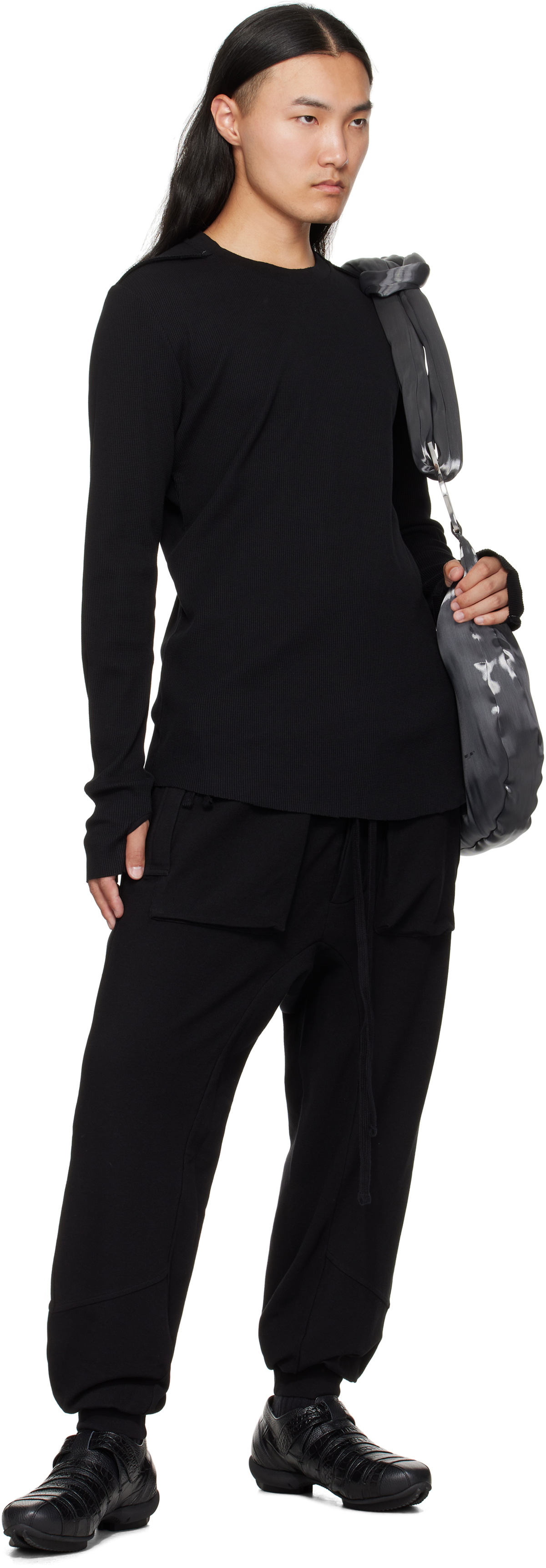 thom/krom Black M ST 509 Cargo Pants