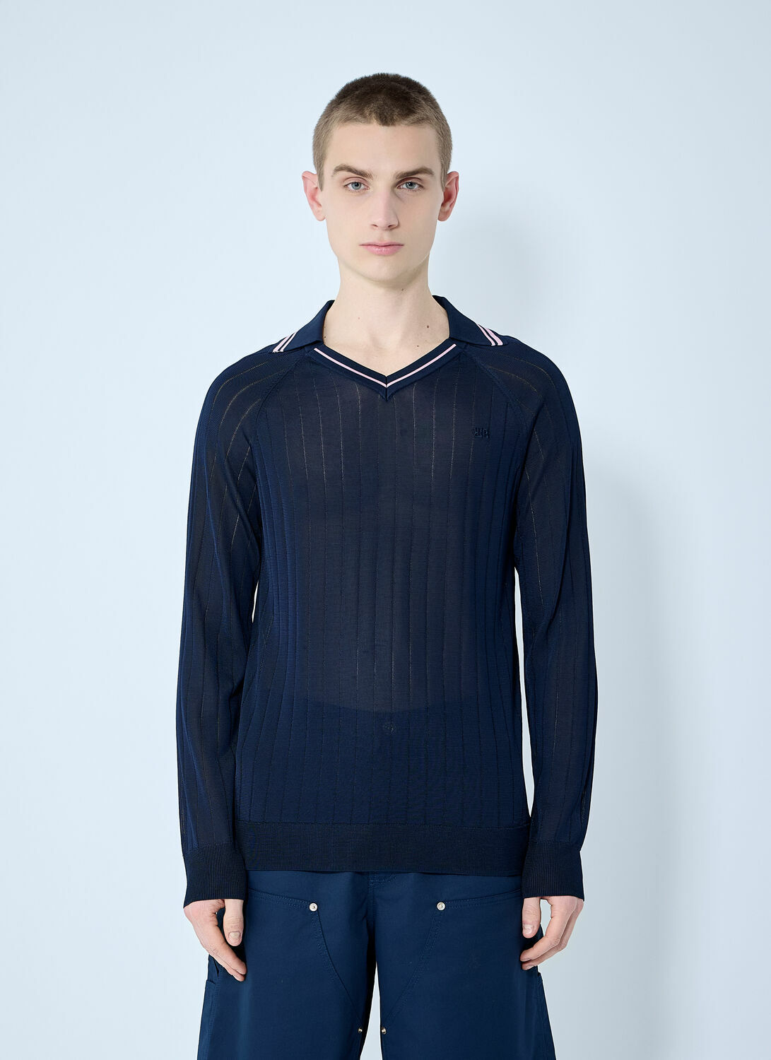 Wales Bonner Roots Polo Shirt