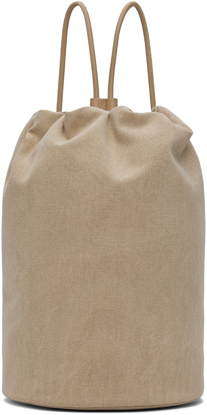Photo: The Row Beige Sporty Backpack