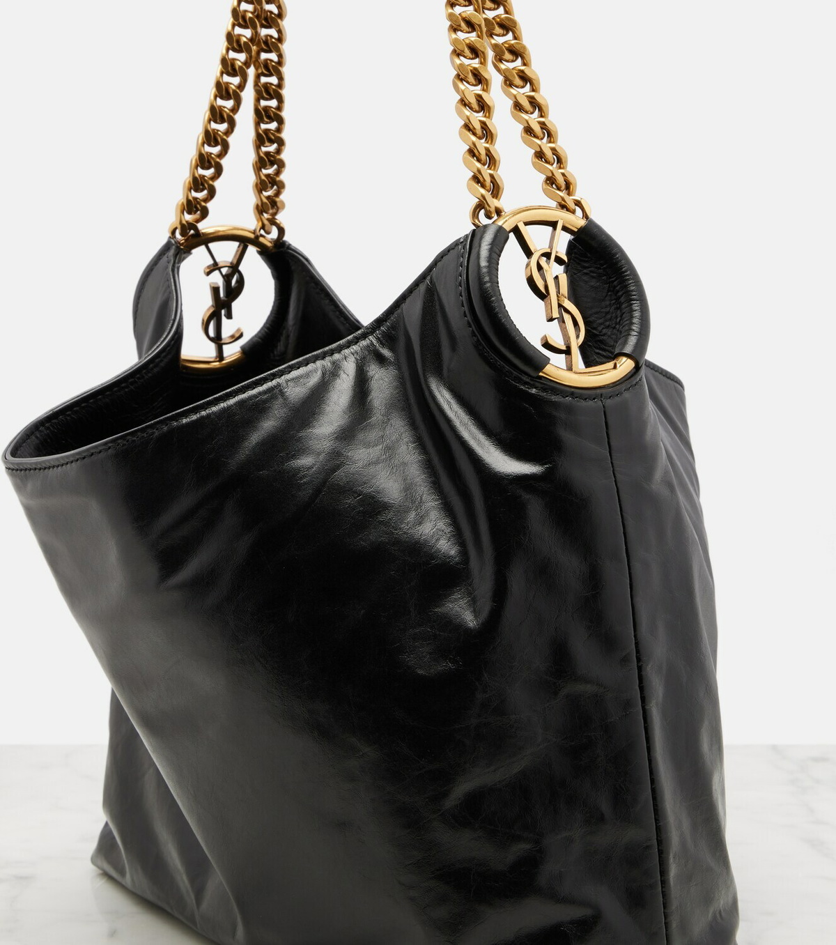 Saint Laurent Hortense Small leather shoulder bag