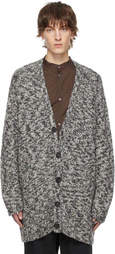 Photo: Undercover Grey Wool Cardigan