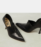 Loewe Comic Folded leather pumps