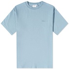 Drole de Monsieur Men's Drôle de Monsieur Classic Logo T-Shirt in Blue/Grey