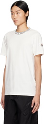 Moncler White Crewneck T-Shirt