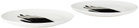 Maison Balzac White & Black 'Les Mains' Dinner Plate Set
