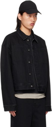 Entire Studios Black Gem Denim Jacket