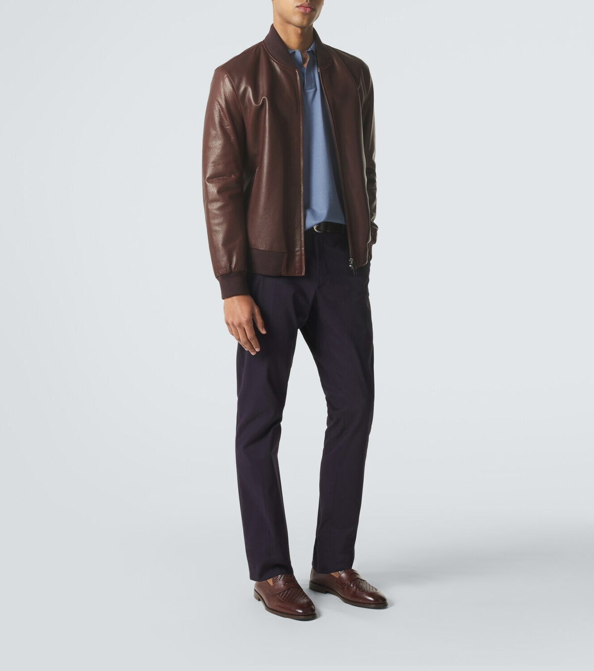 Brioni Silk polo shirt