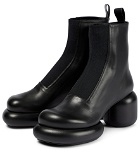 Jil Sander - Platform leather Chelsea boots