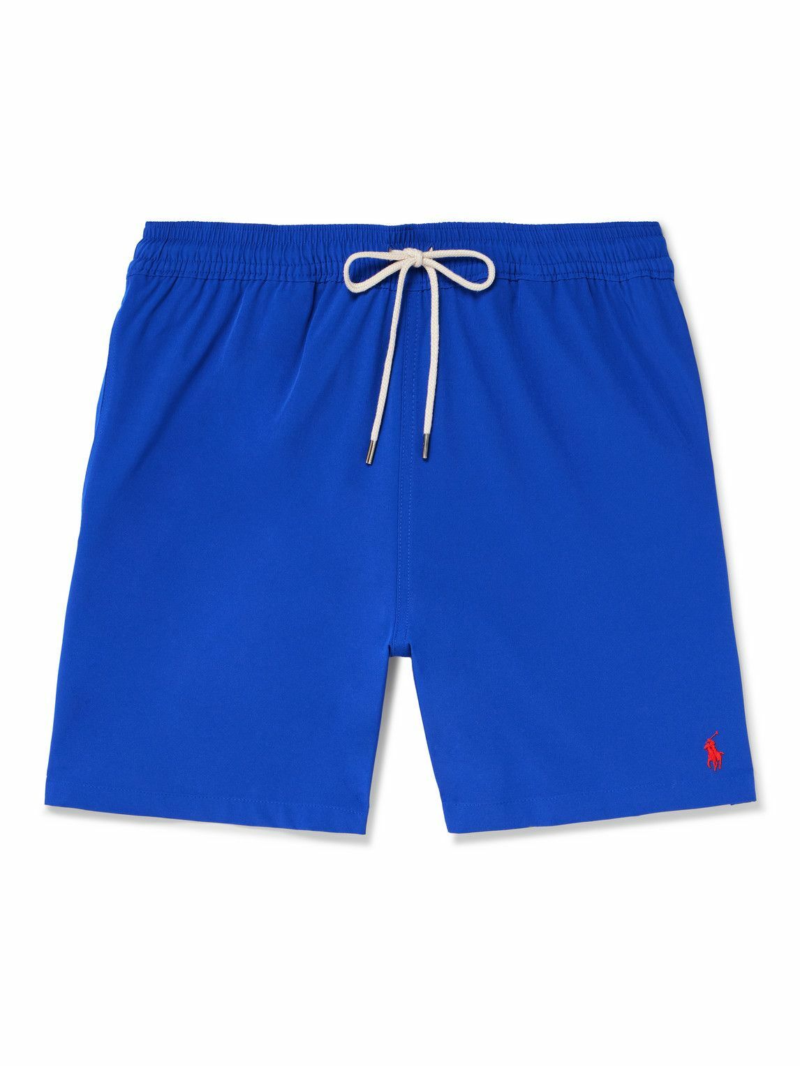 Polo Ralph Lauren - Traveler Straight-Leg Mid-Length Swim Shorts - Blue ...