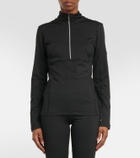 Jet Set Ginger Halfzip slim top