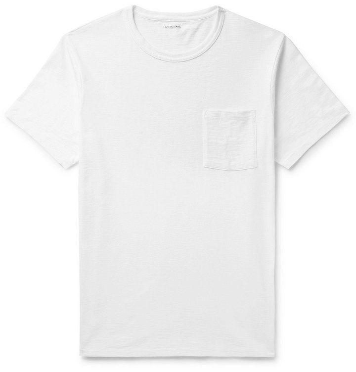 Photo: J.Crew - Slim-Fit Garment-Dyed Slub Cotton-Jersey T-Shirt - Men - White