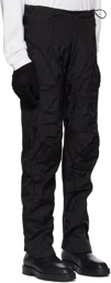 HOKITA Black Drawstring Cargo Pants