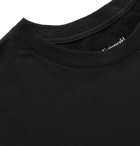 Entireworld - Organic Cotton-Jersey T-Shirt - Black