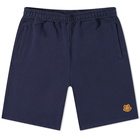 Kenzo Men's Tiger Crest Short in Navy Blue