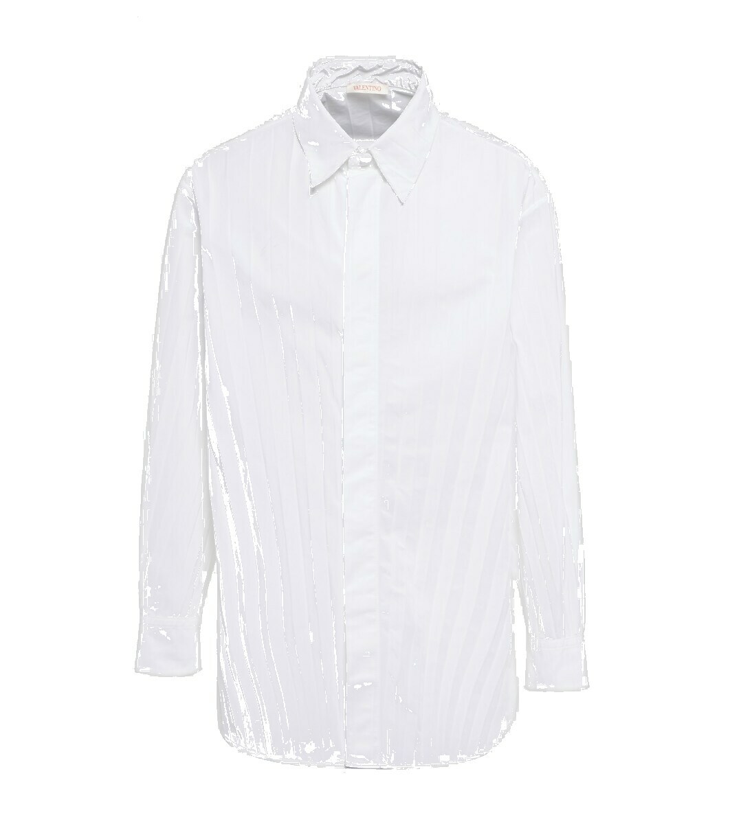 Valentino White Cotton Shortsleeve Shirt main image 0
