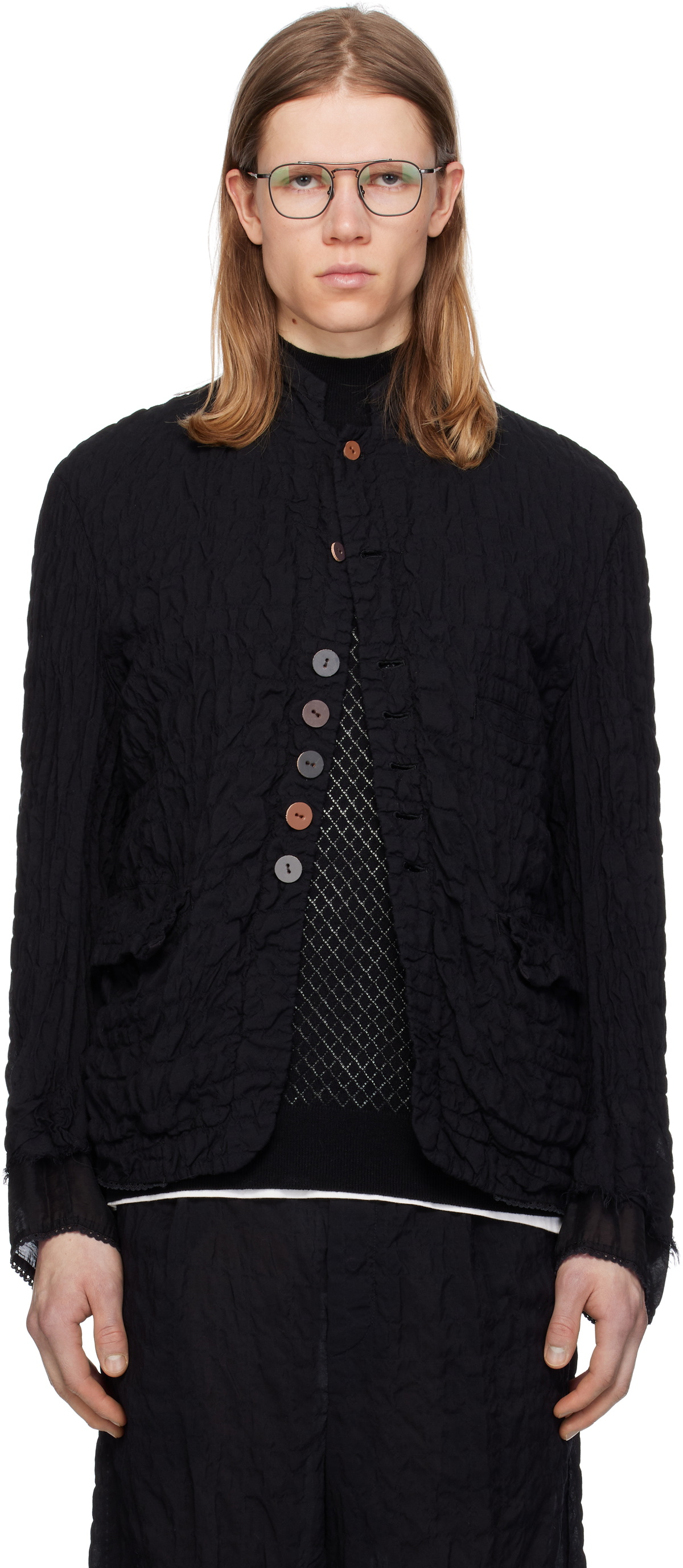 Undercover Black Valentino Edition Time Traveller Hooded Jacket