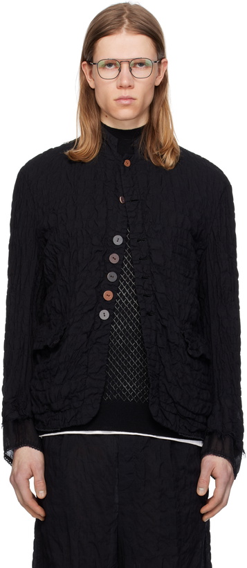 Photo: UNDERCOVER Black UC1E4103-1 Blazer