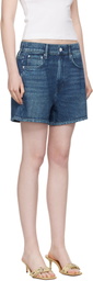rag & bone Navy Miramar Terry Walking Shorts