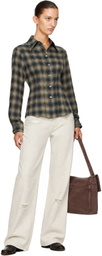 OUR LEGACY White Full Cut Jeans