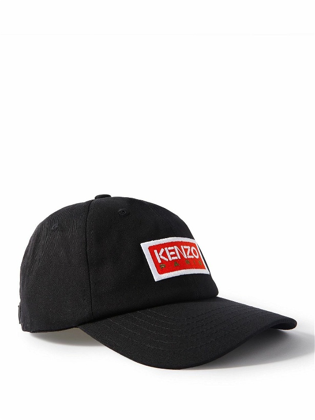 Photo: KENZO - Logo-Embroidered Cotton-Canvas Baseball Cap