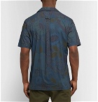 Todd Snyder - Slim-Fit Camp-Collar Printed Cotton Shirt - Navy