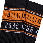 Billionaire Boys Club Men's Logo Sports Socks in Black