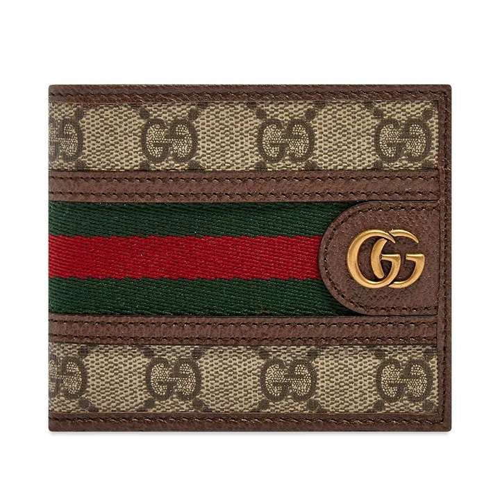 Photo: Gucci Ophidia Tape GG Logo Billfold Wallet