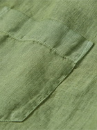 120% - Linen Shirt - Green