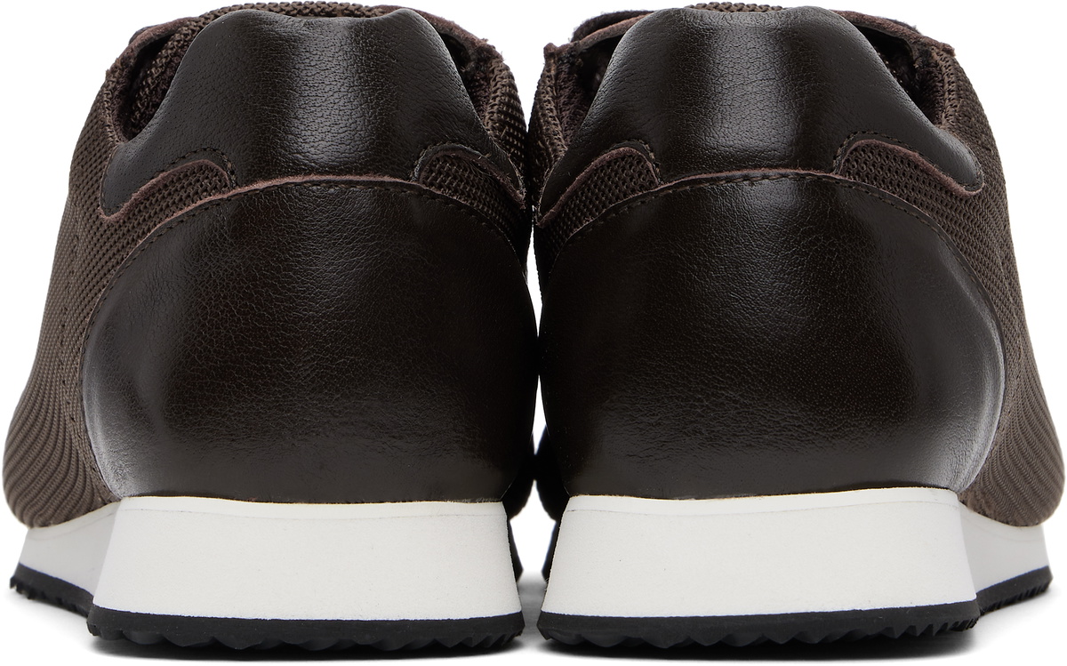OUR LEGACY Brown Blunt Runner Sneakers
