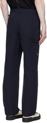 Helmut Lang Navy Carpenter Trousers