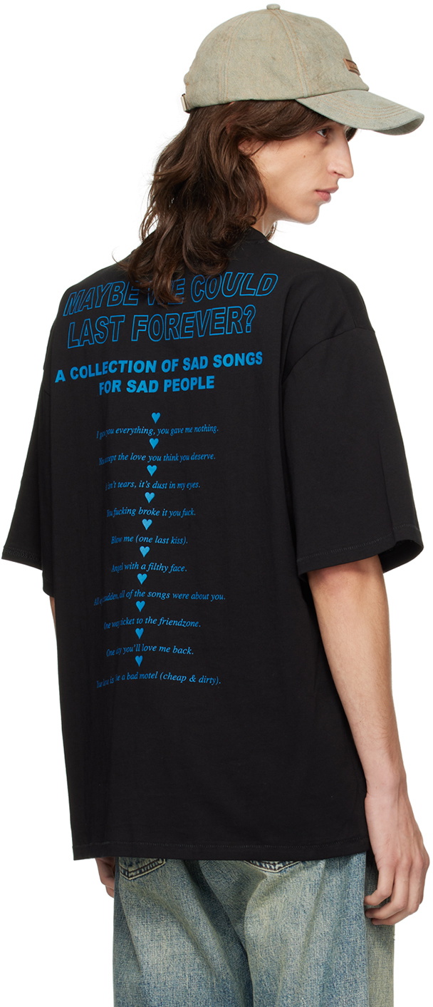 Stolen Girlfriends Club Black Maybe We Could Last Forever T-Shirt
