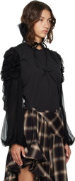 Collina Strada Black Celosia Shirt
