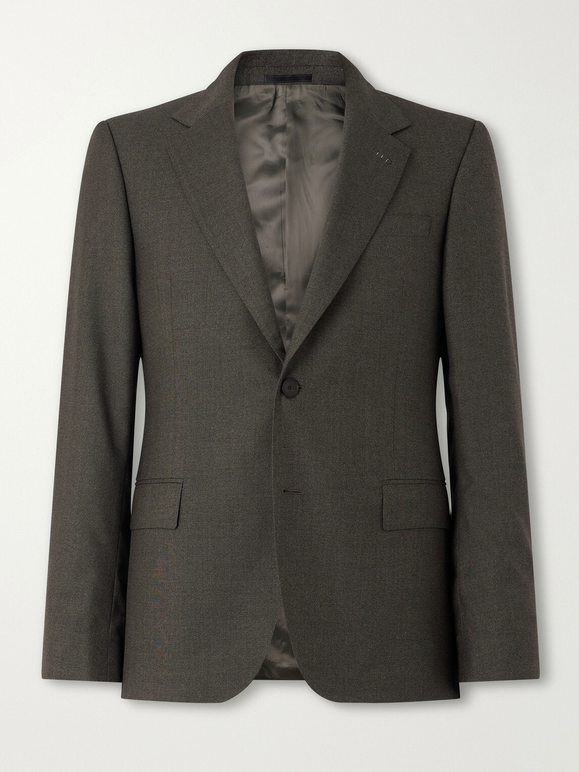 Mr P. - Luxe Wool and Silk-Blend Suit Jacket - Brown