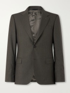 Mr P. - Luxe Wool and Silk-Blend Suit Jacket - Brown