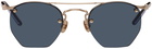 Matsuda Gold M3117 Sunglasses